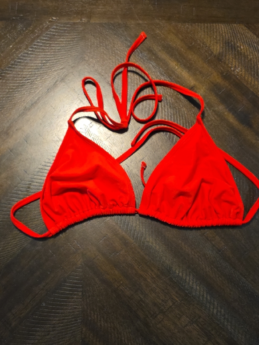 wild fable Red Triangle String Bikini Set - Picture 3 of 5